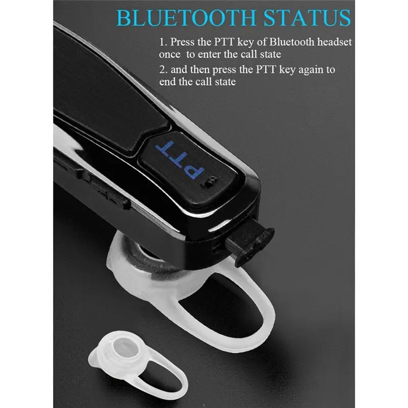 A40I T-BL6 双方向無線機 32チャンネル 400-520Mhz LCDディスプレイ搭載 ハムラジオ ミニ Bluetoothトランシーバー