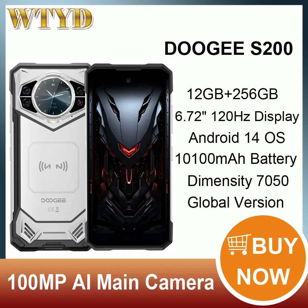 DOOGEE S200 5G Rugged Phone 6.72