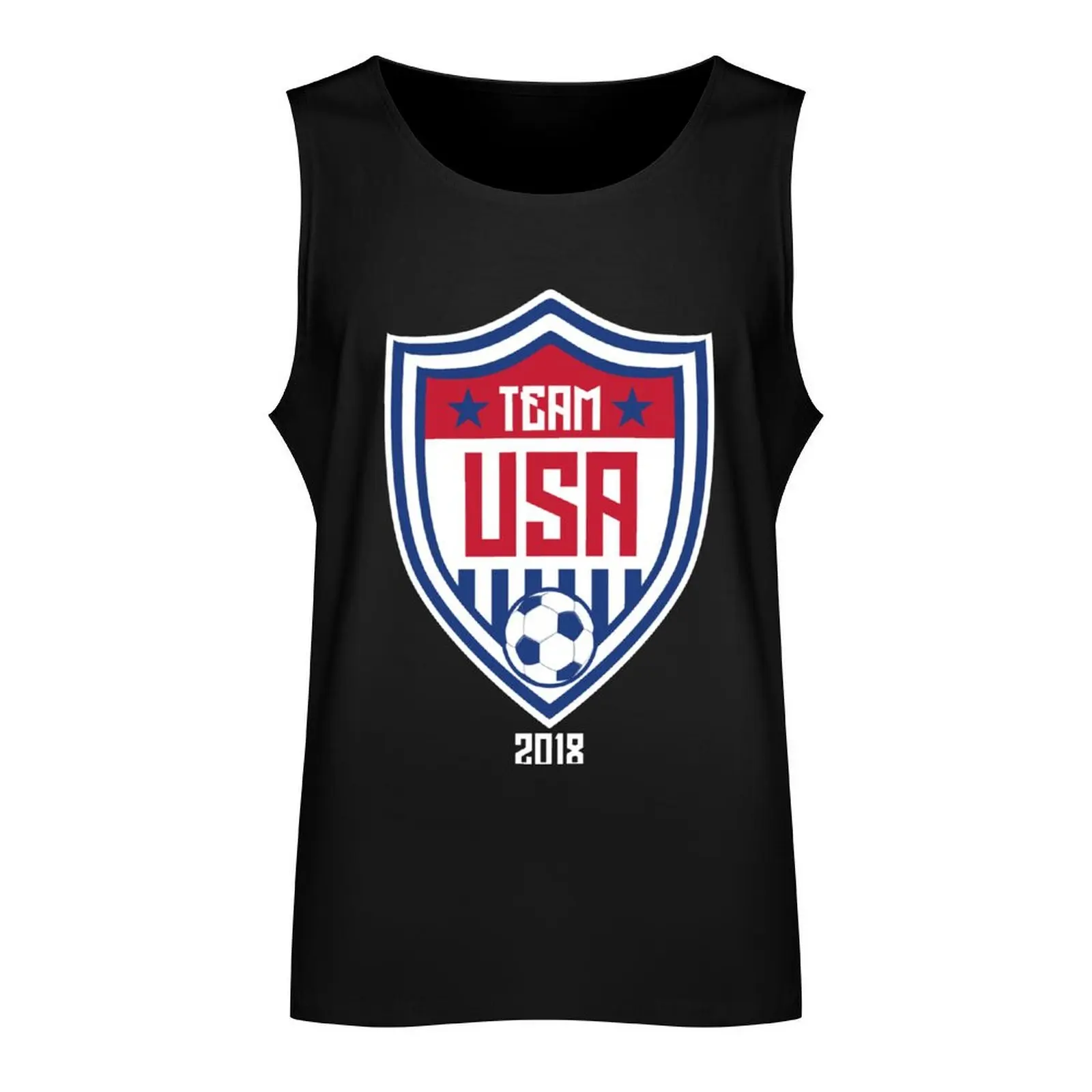 2018 USA United States Soccer National Team Soccer Tee Tank Top clothes for men t shirts summer 2024 Sportswear for men