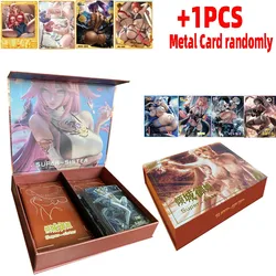 2022 New Goddess Story Super  Sister Sexy Cards +1pcs Cp Metal Card Girl Sexy Bikini  Anime Gift Game Card For Christmas