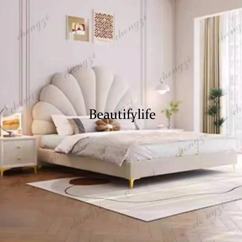 

Australia Items Double Bed White Designs Heavy Wooden Style Double Bed Modern Floating Frame Cama Matrimonial Furniture For Home