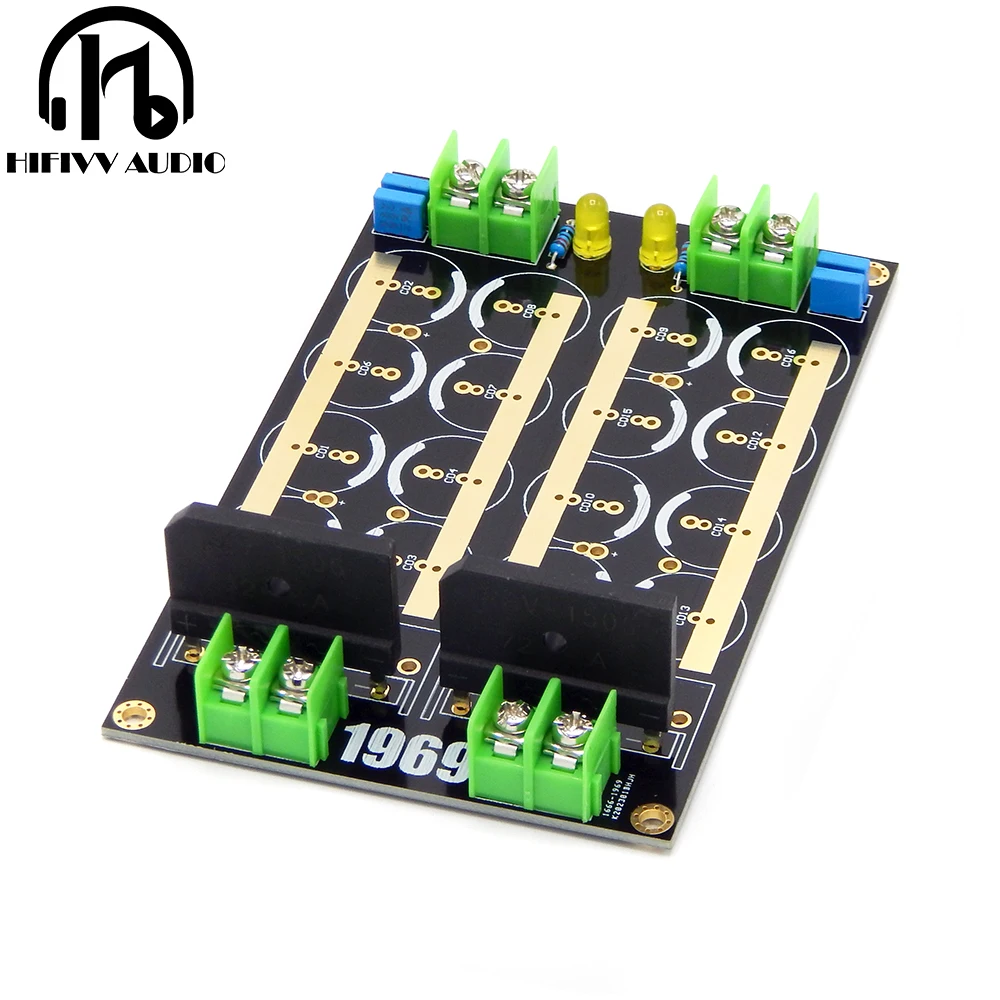 1969 Amplifier Circuit Board Of Power Filter Board DIY Kits For HD1969 Audio Amplifier Power Supply Board