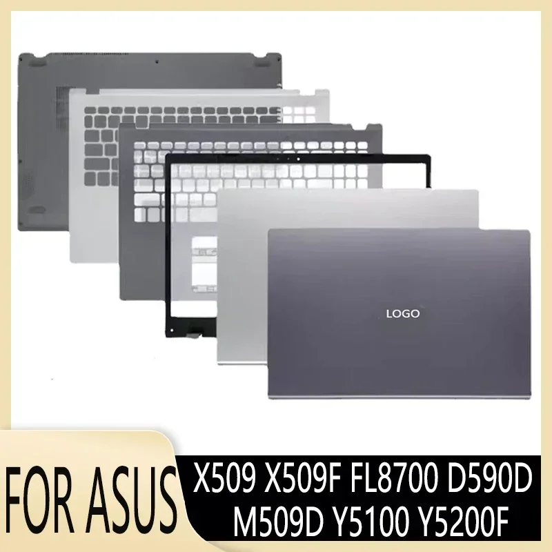 

New Laptop Case for X509 X509F FL8700 D590D M509D Y5100 Y5200F LCD Back Cover/Front Bezel/Upper Case/Bottom Cover Hinges