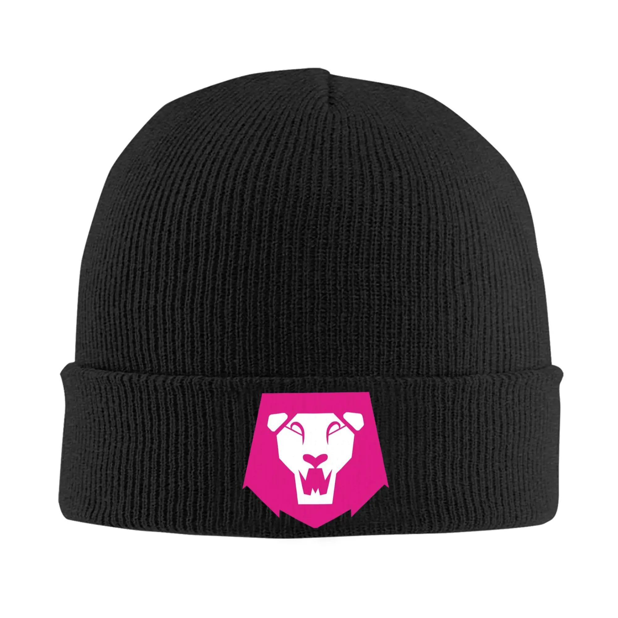 

Saja Boys Lion Logo Kpop Demon Hunters Шапки-бини Skullies Шапки для взрослых Повседневные эластичные шапки Зимние уличные дизайнерские шапки с капюшоном