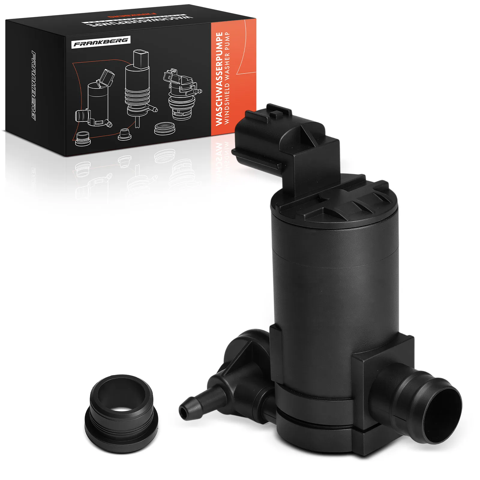 Frankberg 1x Wassen Waterpomp Voorruitreiniging Front voor Mazda 2 DE DH Nissan 370 Z Z34 377140 28920WL000 289205HA0A 985102M500