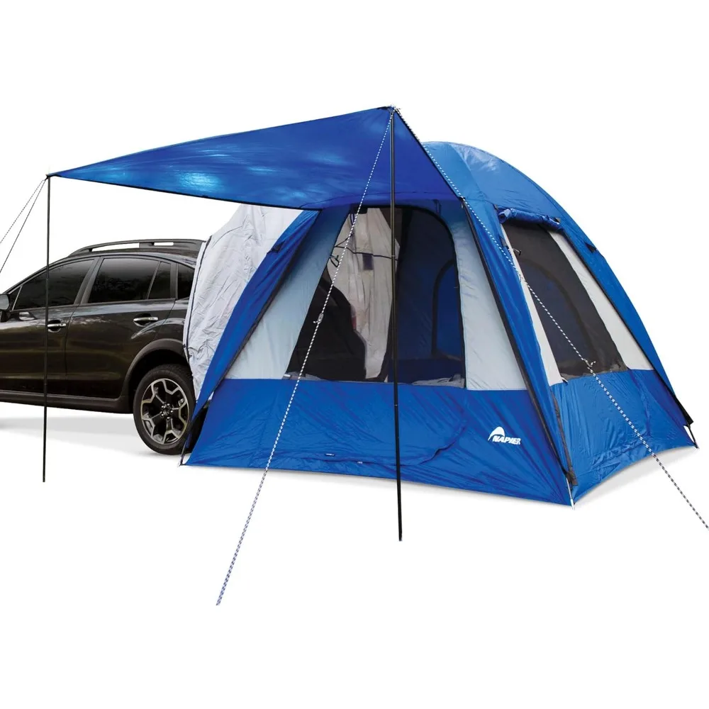 

Sportz Hatchback and Small CUV Tent 8'x8' Waterproof Camping Tent with Awning 4 Person