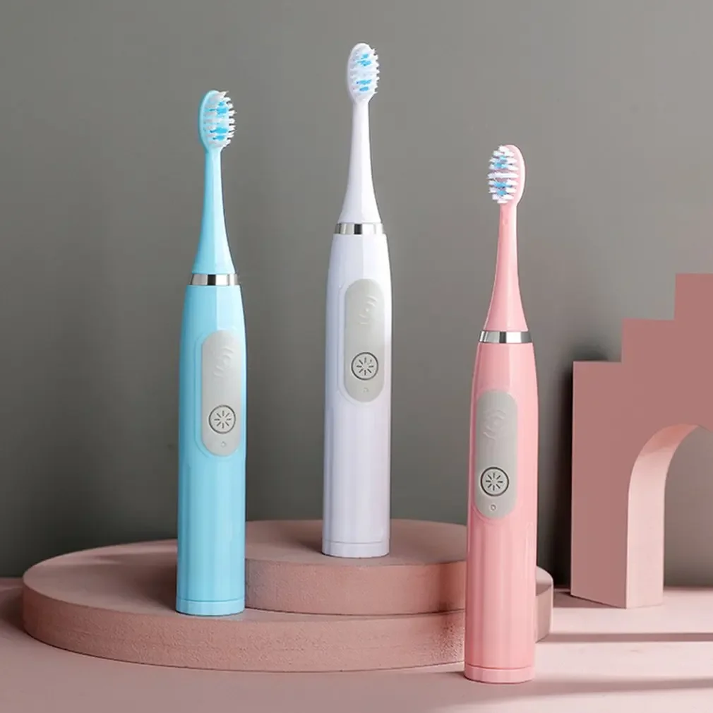 Adult Sonic Electric Toothbrush - Waterproof Automatic Couple Electric Toothbrush with Brush Head