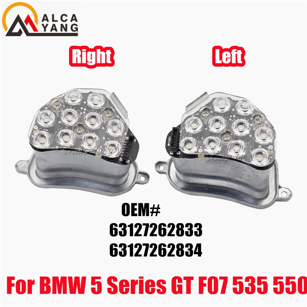 Hight Quality LED Headlight Moudle Turn Signal 63127262833 For BMW 5 Series F07 GT LCI 2008-2017 63127262834 Left Right Side