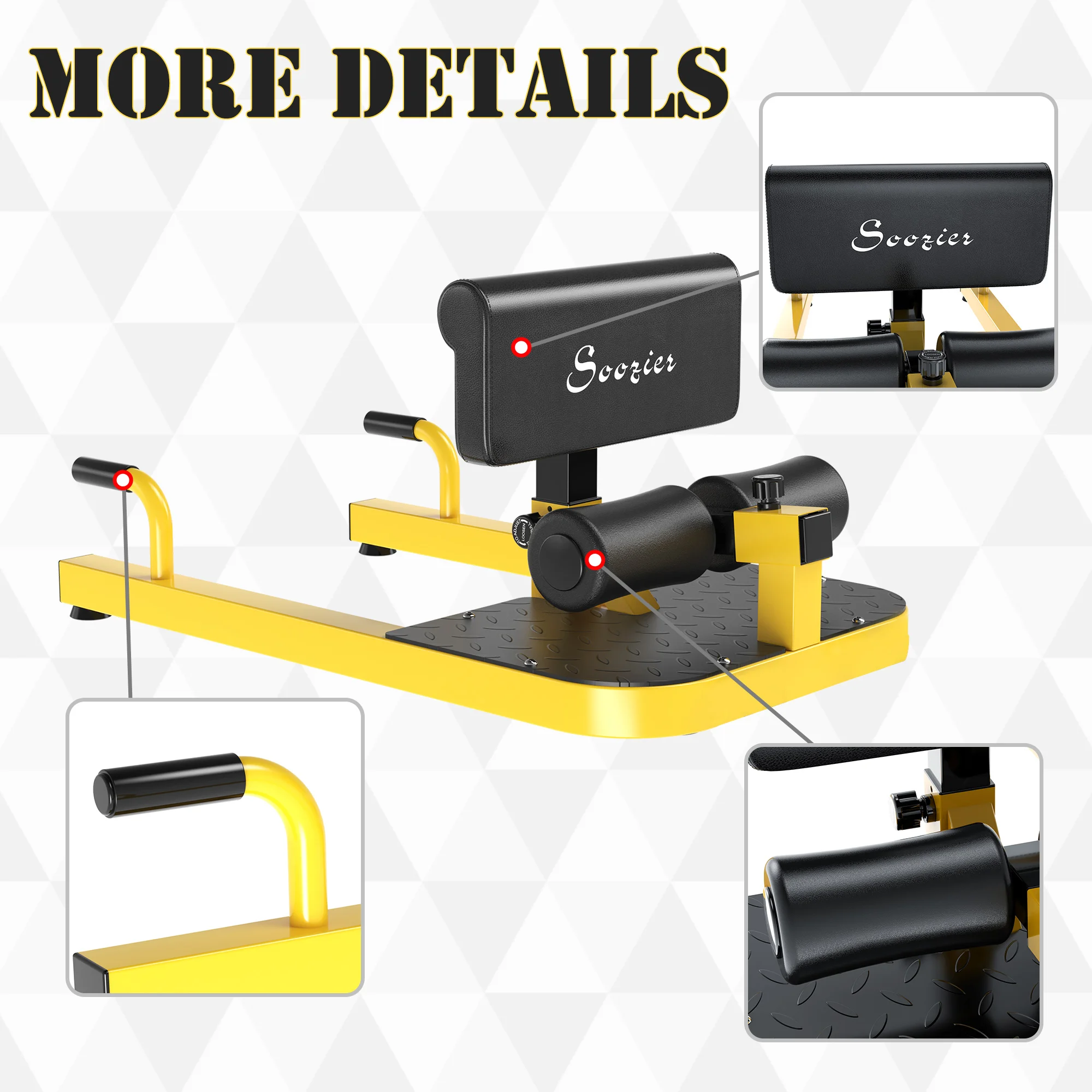 เครื่องออกกำลังกาย 3-in-1 แบบม - Home Gym Yellow บทวิจารณ์และราคา