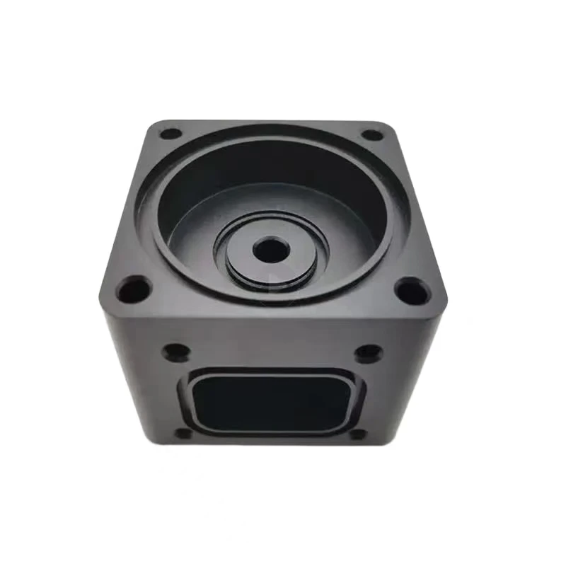 Aluminum alloy CNC machined fluid control valve body Mechanical pump cover assembly Pump body structural parts