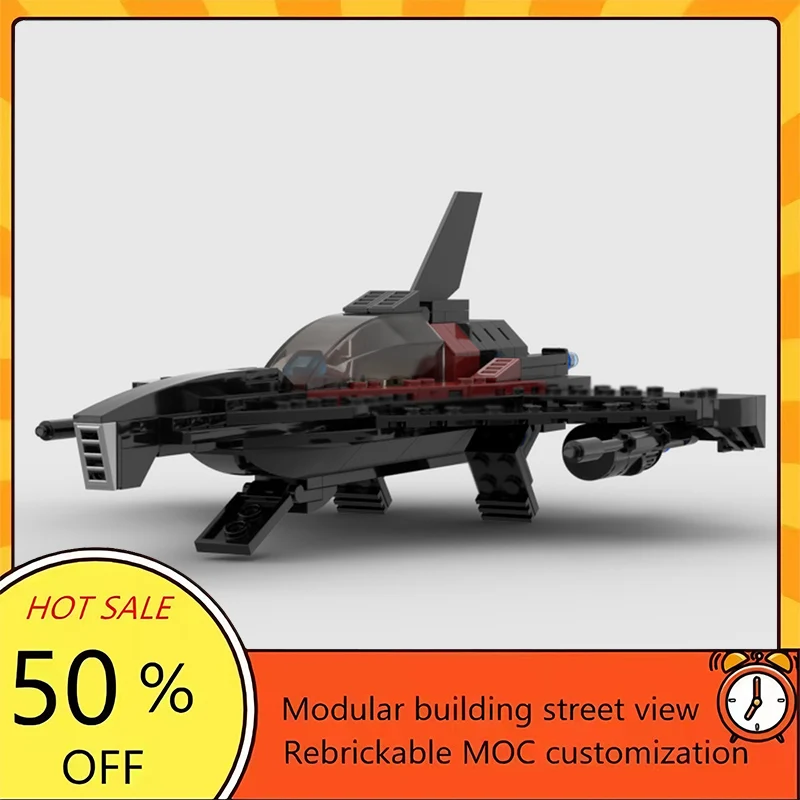 

Набор из 199 деталей: Популярная модель космического корабля AC-32 из фильма «Звездные войны», модульный конструктор, технологичный подарок, игрушка для сборки на праздники, детская игрушка