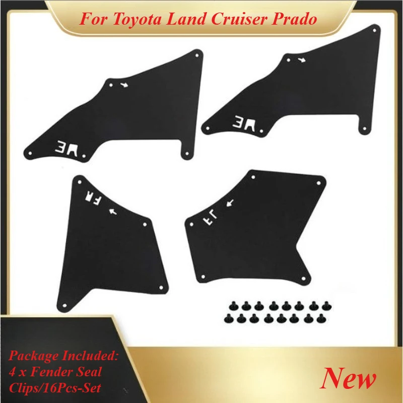 Mud Flaps For Toyota Land Cruiser Prado 03-20 Splash Guards Mudflaps Fender Liners Shield Seal 5388635020 5373535150 5373635150