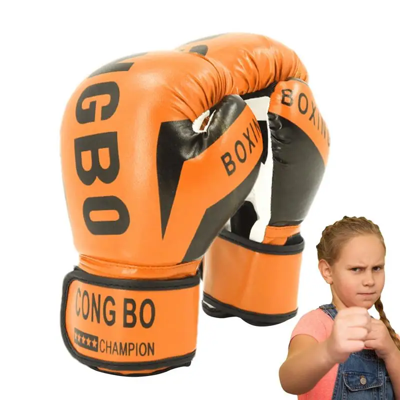 Boxing Gloves For Kids Child Punching Training Gloves Child-Friendly Protective Boxing Gloves For Boxing Kick Boxing Muay Thai