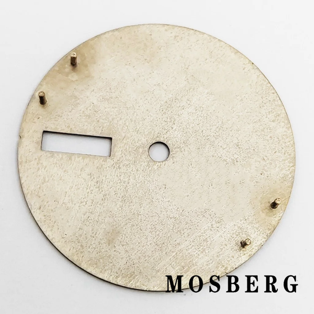 28,5 мм NH36 циферблат стерильный зеленый светящийся для 3-го часов 3,8 часа с окошком даты для NH36 NH36A аксессуары для механизмов