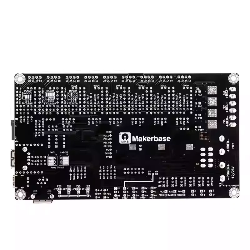 MKS Monster8 V2.0 3D Printer Motherboard 32-bit 8-Axis Main Controller DIY 3D Printer Accessory