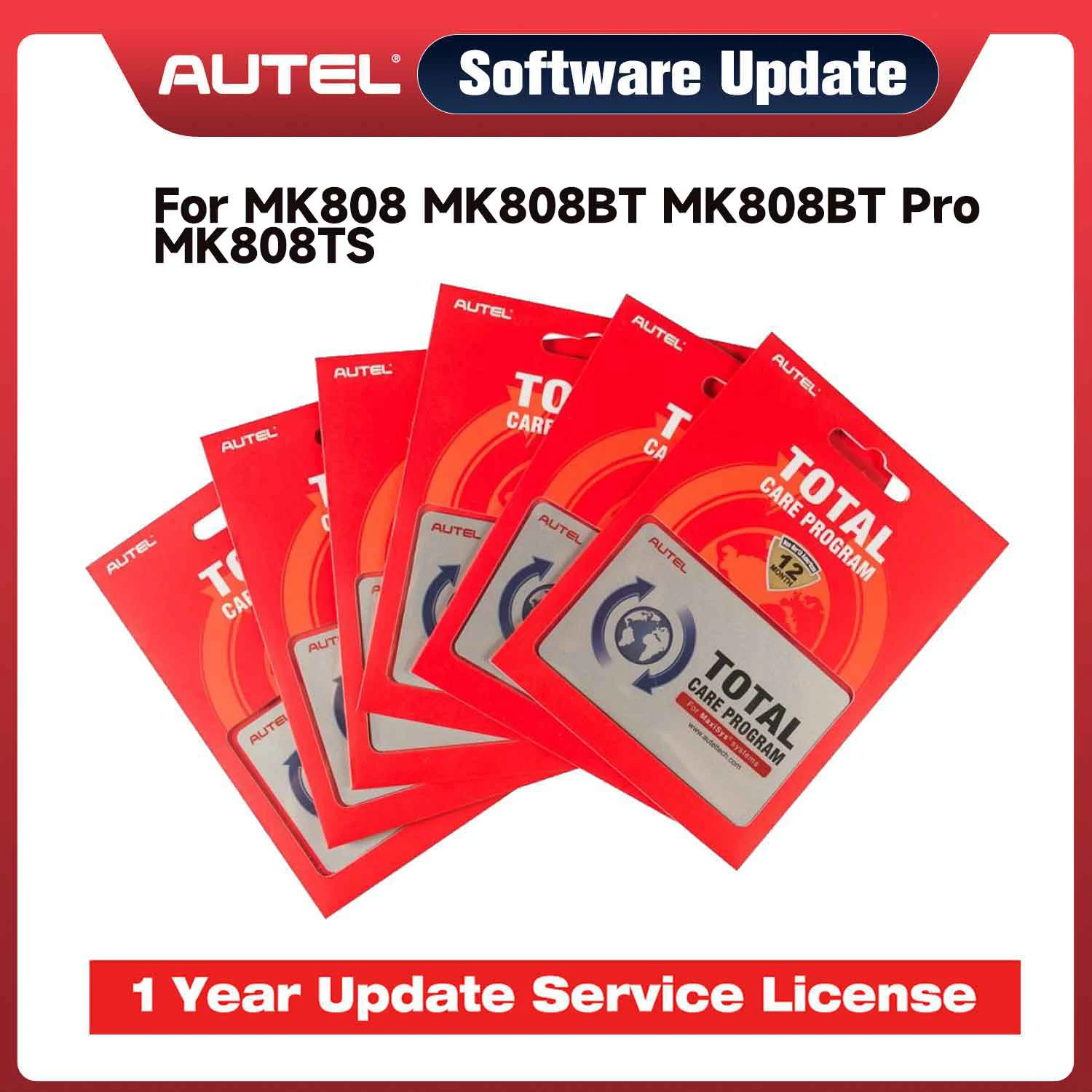 Autel 1 Year Update Service MaxiCom Update Software For MK808 / MK808 BT / MK808BT Pro /MK808TS Automotive diagnostic