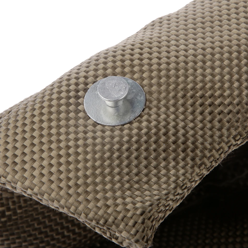 Turbo Blanket T6 Titanium Fiber Heat Cover for HT60 HX52 GT40 S510 Universal Turbo Car Parts
