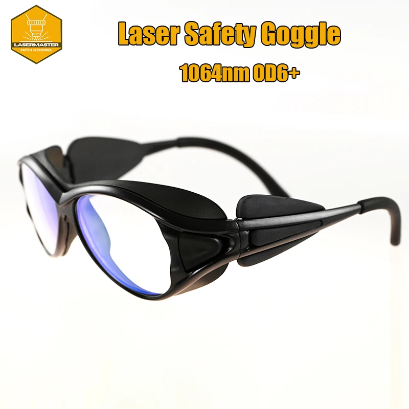 1064nm Laser Protection Glasses Wavelength Safety OD6+ Goggles Eyewear For FIber Laser Cutter Engraver Marker