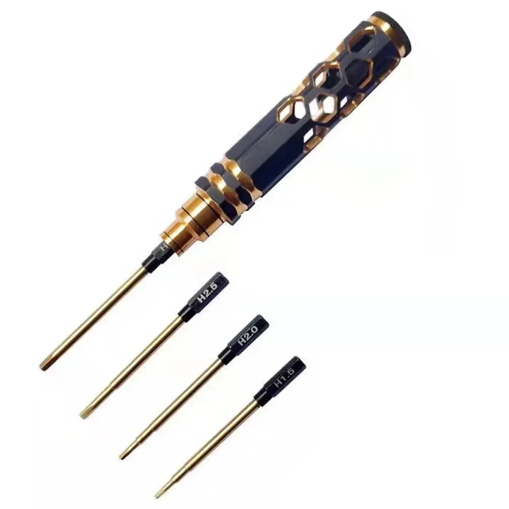 4 In 1 Hex Screw Driver Screwdriver Set 1.5mm 2.0mm 2.5mm 3.0mm Hexagon Tool For FPV Racing Drone Heli Airplane Car Boat RC Part