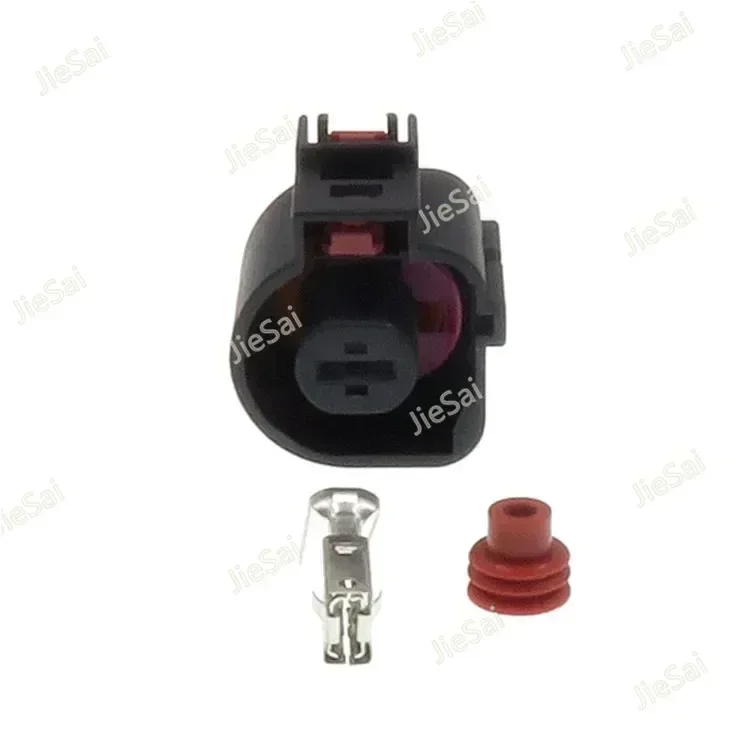 1 Pin 1K0973751 Female Automotive Starter Motor Plug Connector 1K0 973 751 For VW Sagitar Magotan Golf Audi