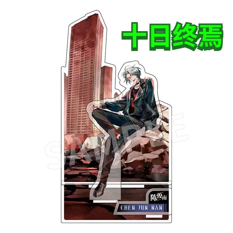 

Ten days have come to an end, with acrylic desktop ornaments and signs erected around 'Chen Jun, Nan Qi, Xia Yu, Nian An,