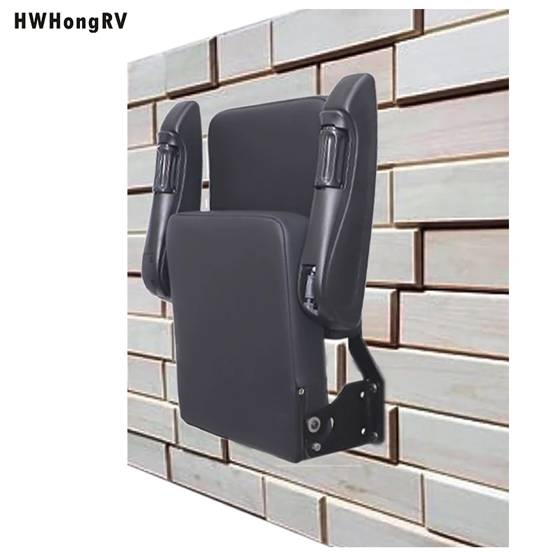 RV wall installation seating campervan foldable seats van jump seat with backreset and armrest