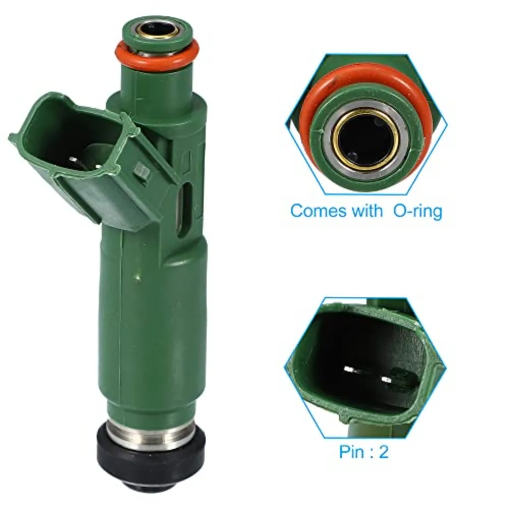 4pcs 23209-22040 novos injetores de combustível para Toyota com caixa de pacote de cores 23250-22040