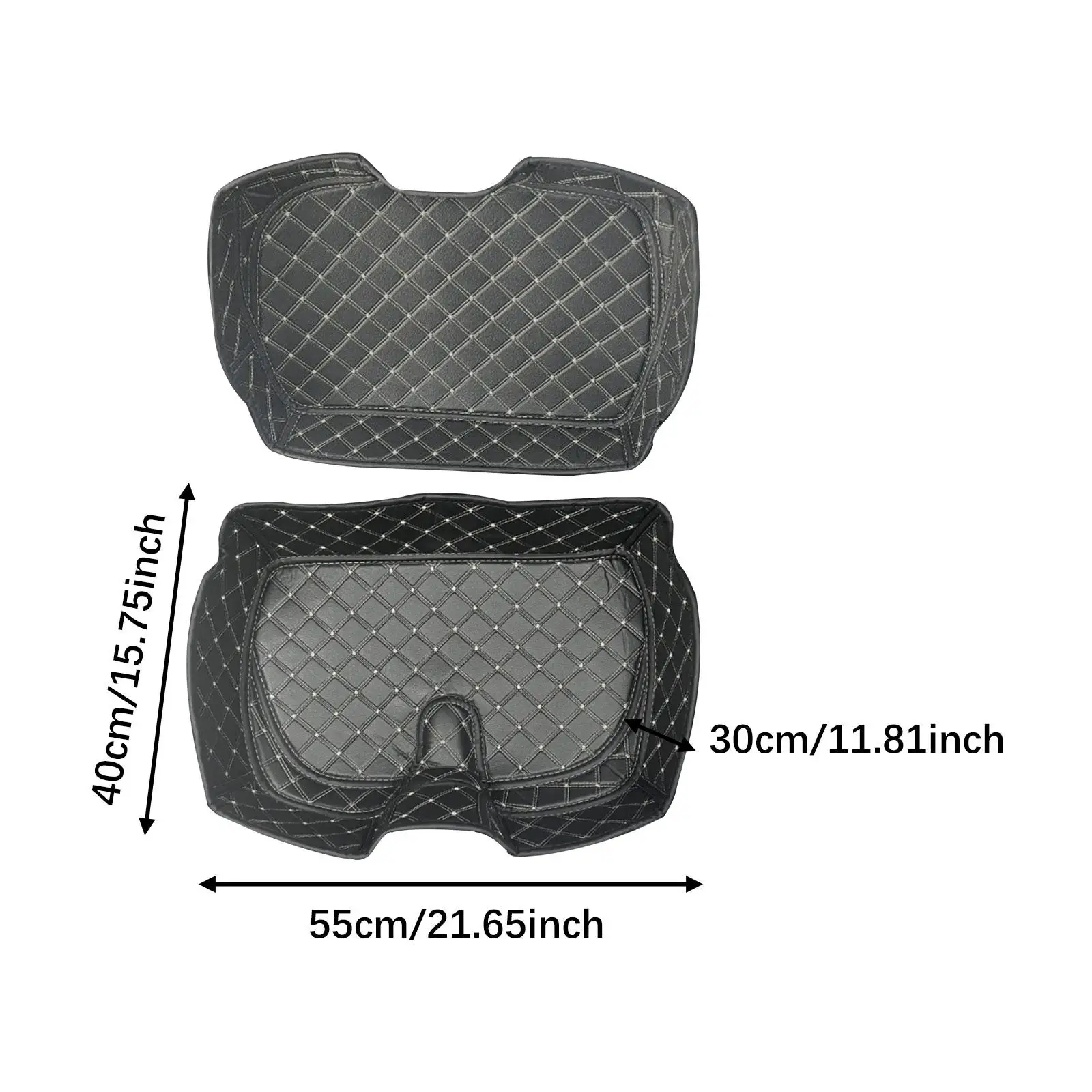 Motorrad Hinten Top Box Liner Pad, Ersetzen Leichte Innen Zubehör,