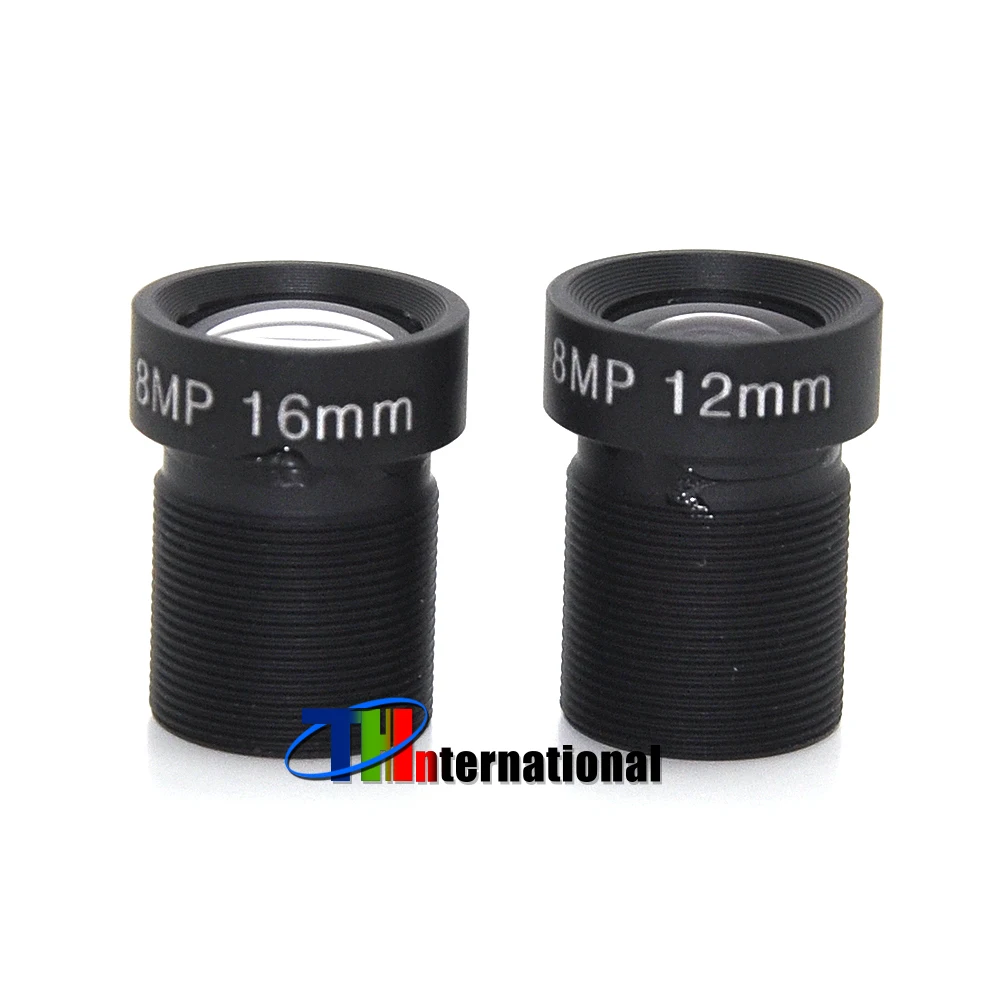 8mp 12mm 16mm M12 CCTV Lens 1/2.5