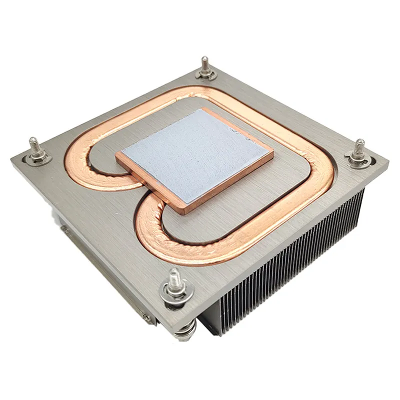 2011 115X 1U desktop host computer cpu radiator temperature control multi-platform pure copper copper tube