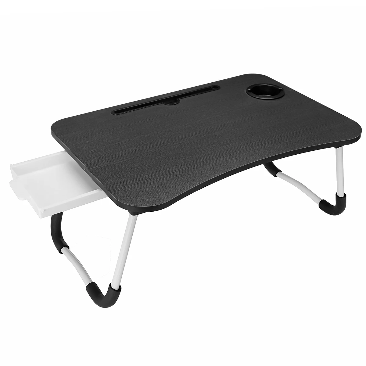 Portátil dobrável portátil suporte para portátil mesa de estudo lapdesk de madeira dobrável mesa do computador para tv cama sofá chá servindo bandeja