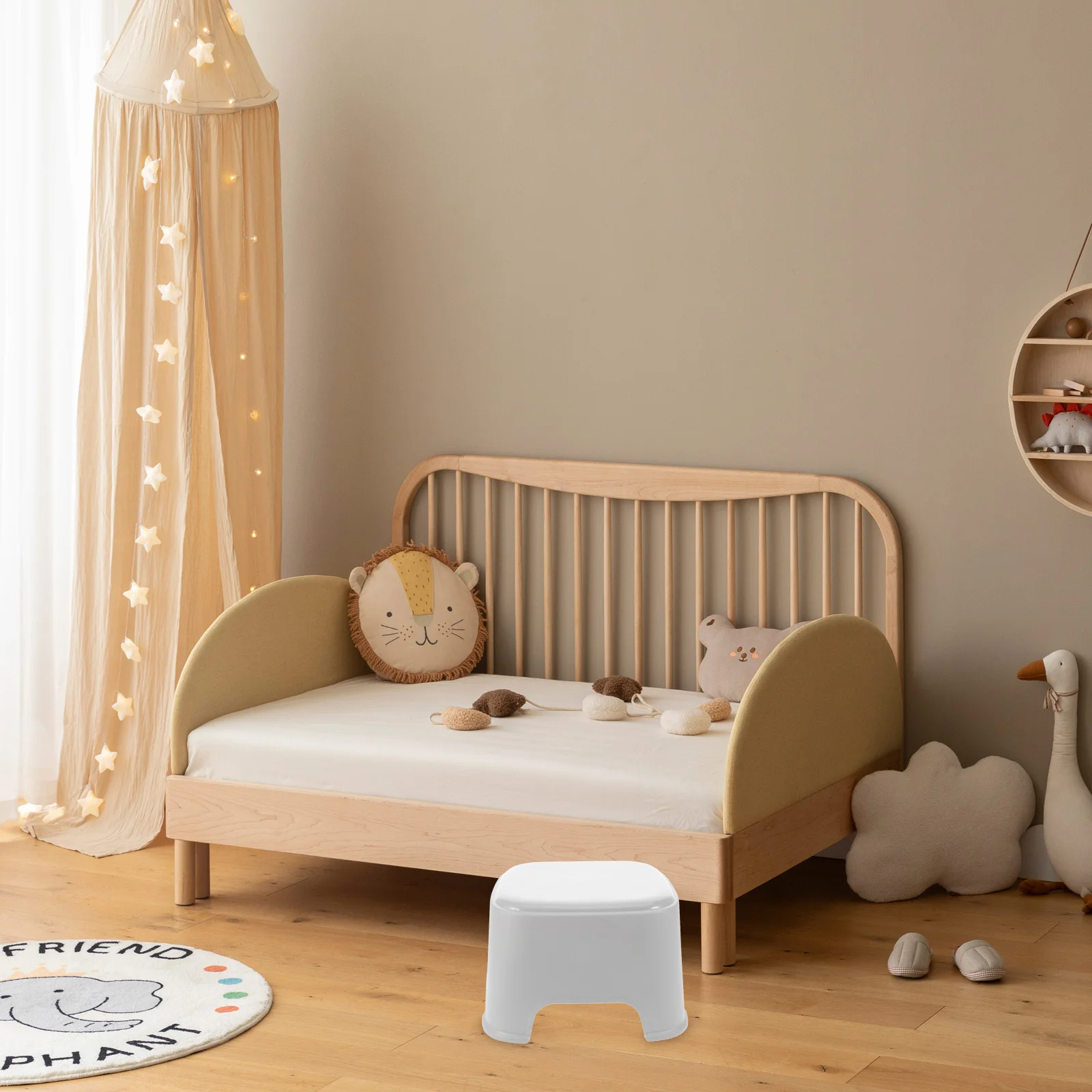 Colored Step Stool Kids Stool Toddler Non Slip for Bathroom Toilet Seat Ergonomic Design Bathing Shoe Changing