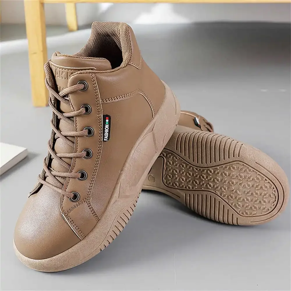 Platform Genuine Leather Training Shoes High Sneakers Ladies Footwear Women Boots Sports New In Best Sellers Funny