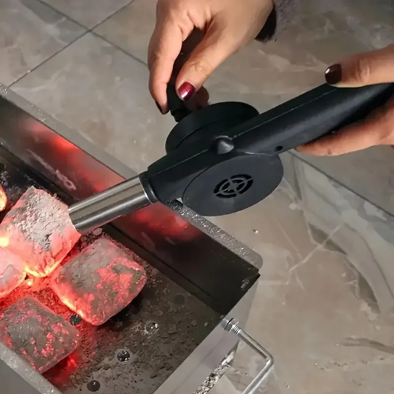 1pc Portable Manual Barbecue Fan -  9.8 Inches Long, Easy-to-use Outdoor Cooking Ignition Tool and Stove Accessories
