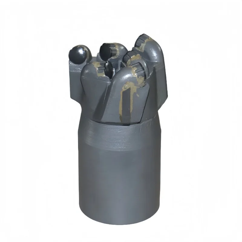 1PC PDC Composite Insert Coreless Flat-Top Circular-Arc Roller Bit for Coalfield Exploration Mine Granite Horizontal Drilling