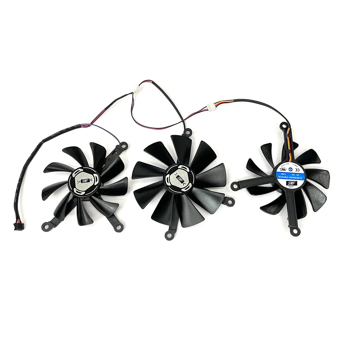 Ventilador de refrigeración para tarjeta de vídeo, accesorio para XFX Radeon RX 5700 XT 8GB THICC III Ultra, 95MM, 85MM, CF1010U12S CF9015H12S