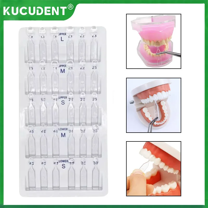 

Dental Mould for Composite Resin Veneers Light Cure Filling Anterior Front Teeth Fast Quick Tooth Whitening Dentist Materials