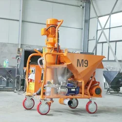 2023 New Design High Quality Gypsum Spraying Machine M9 Piston Gypsum Cement Mortar Spraying Machine