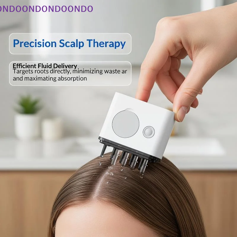 EMS Scalp Applicator Liquid Comb Massage Comb Essential Oil Liquid Guiding Scalp Massager Red Light Therapy