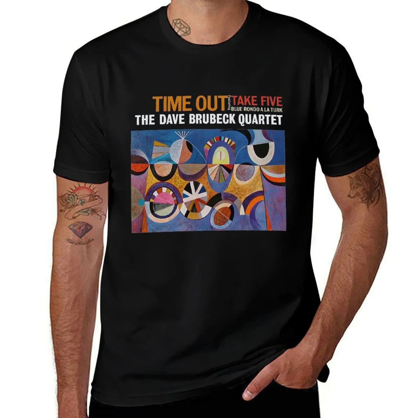 THE DAVE BRUBECK QUARTET Time Out '59 T-Shirt man t shirt summer T-Shirt