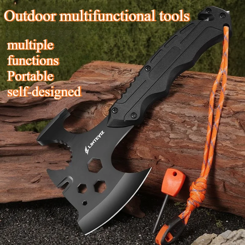 New EDC Multi functional Axe Tool Wilderness Survival Outdoor Camping EDC Multi purpose Portable Combination Tool