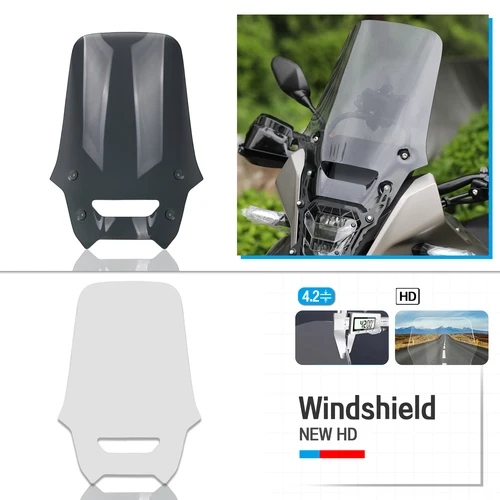 Nuevo parabrisas para Honda NX500 NX 500 NX 500 2024 accesorios de motocicleta deflectores de viento visera visera gris