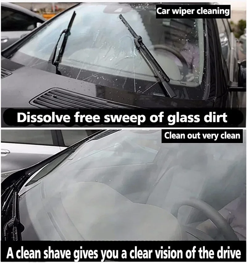 Car Windshield Glass Concentrated Washer Tablets Car Effervescent Washer Fluid Wiper Glass Solid Cleaning Tablets for Car Window view 5