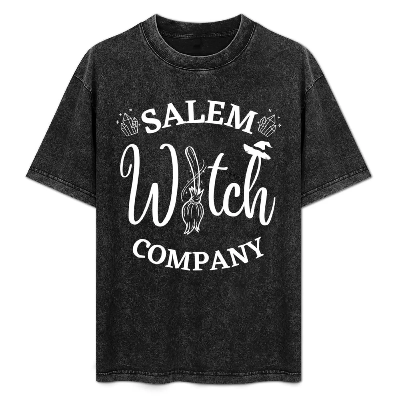 

Salem Witch Company (Halloween Witch) T-Shirt cute tops blanks graphic t shirt vintage mens designer clothes