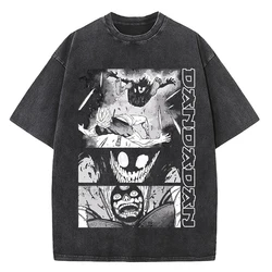 Japanese Anime Dandadan Okarun T-shirt Men T Shirt Cartoon High Quality Cotton EU Size Tshirt Aesthetic Fashion Tee Male