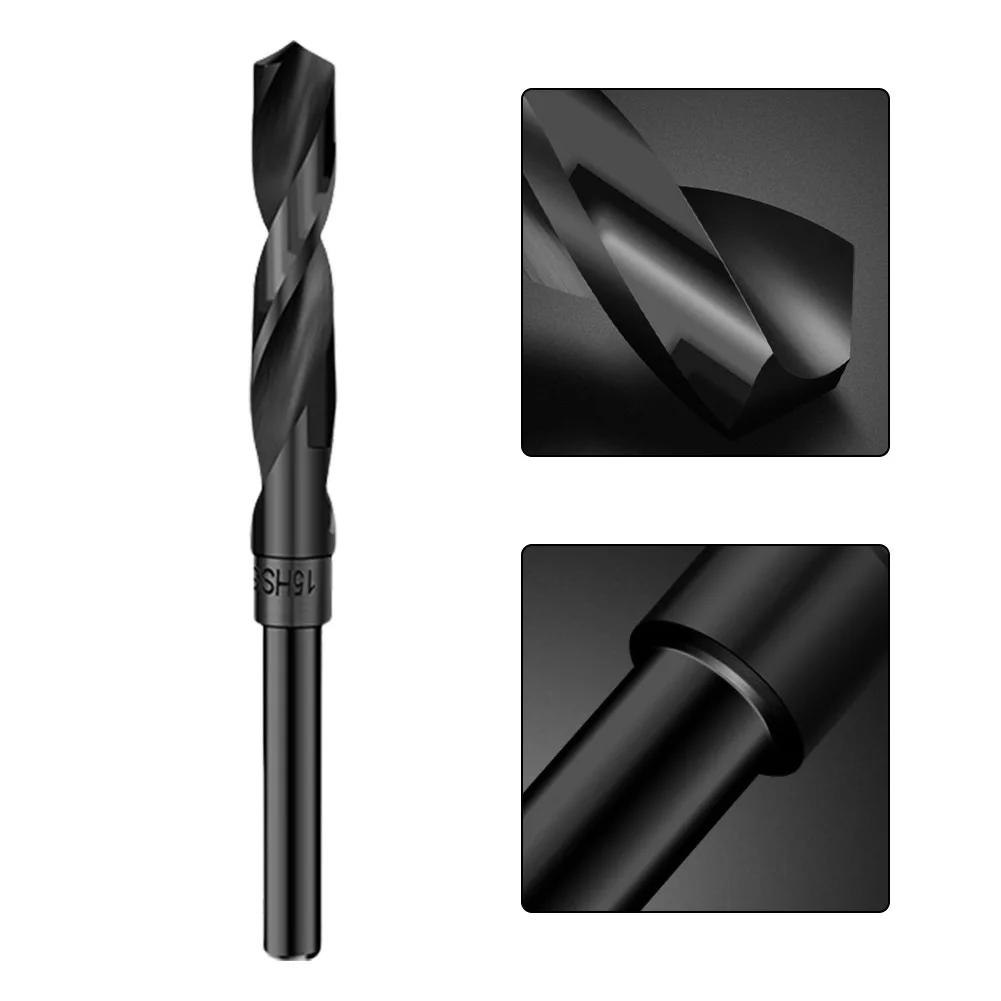 Industrial Drill HSS Drill Bit 15mm Drill Size Efficient Chip Removal Heavy-Duty Applications Household Use For Bench Drills