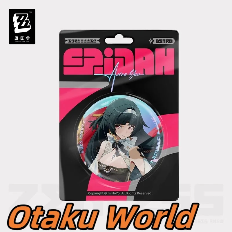 In stock Astra Yao Ellen Joe Nicole Badge Original Mihoyo ZZZ Zenless Zone Zero Ellen Joe Hallowmas Role Play Costume Anime Gift