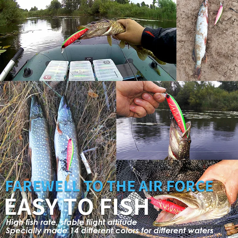 Bearking 110F Perfect Action 12Different Colors Fishing Lures,SP Minnow Bait 11Cm 15g Dive  Artificial Baits Tackles view 2