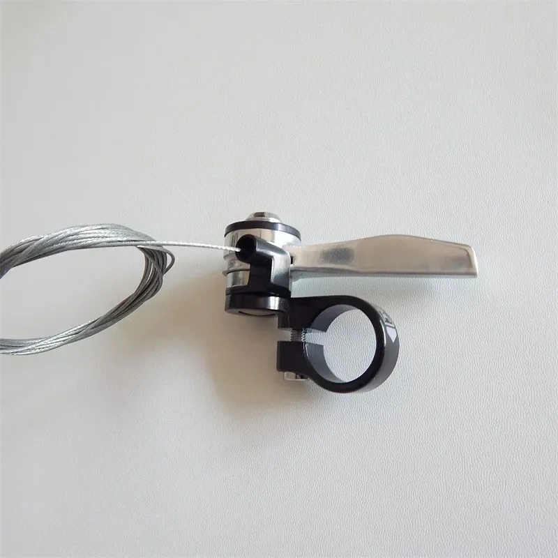 

8-скоростной рычаг переключения передач SUNRACE Retro — рычаг переключения передач с пальцевым циферблатом MTB, серебристый преобразователь скорости для горного велосипеда