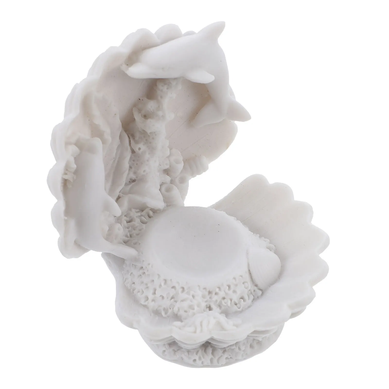 دولفين شل الراتنج الكرة قاعدة ديكور أعمالا فنية صور الدعائم سطح المكتب الزينة دولفين الديكور شل تصميم ديكور